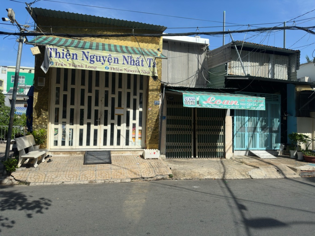 Mặt tiền X Đường số 14 85/75 1 4.1 21 3.8 tỷ Tân Quy Quận 7